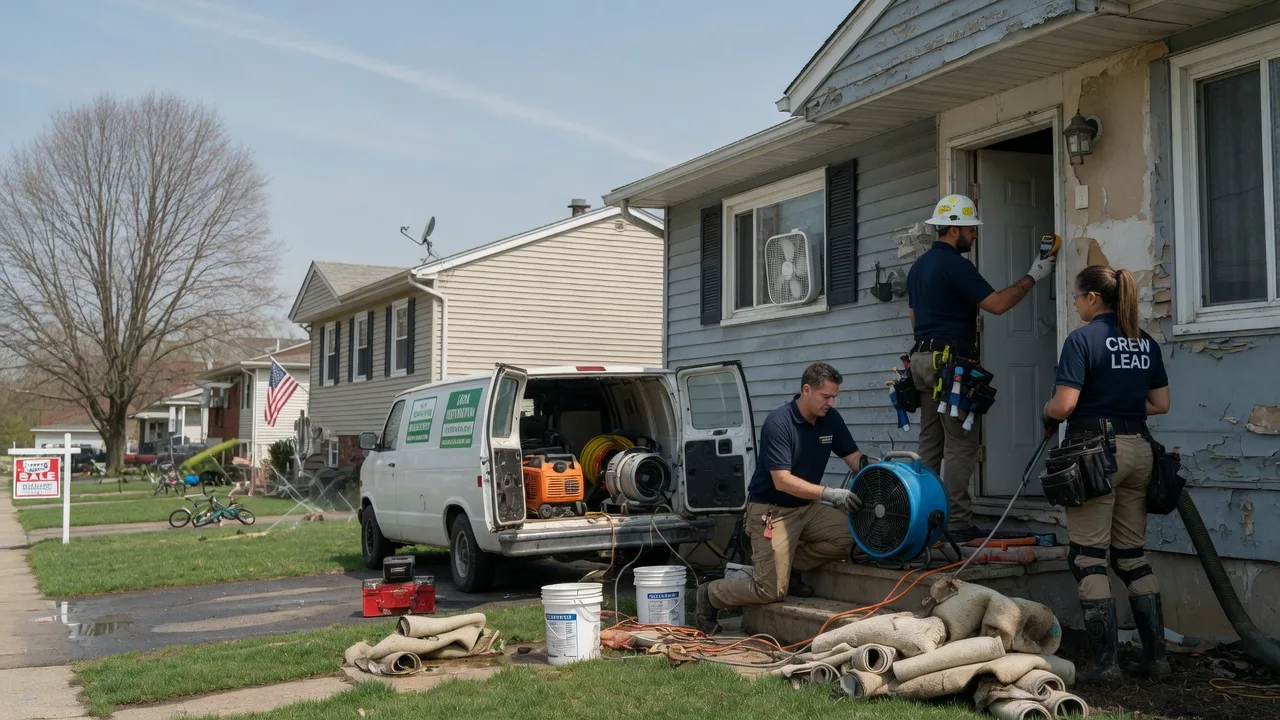 Flood Cleanup in Pavilion, NY near me